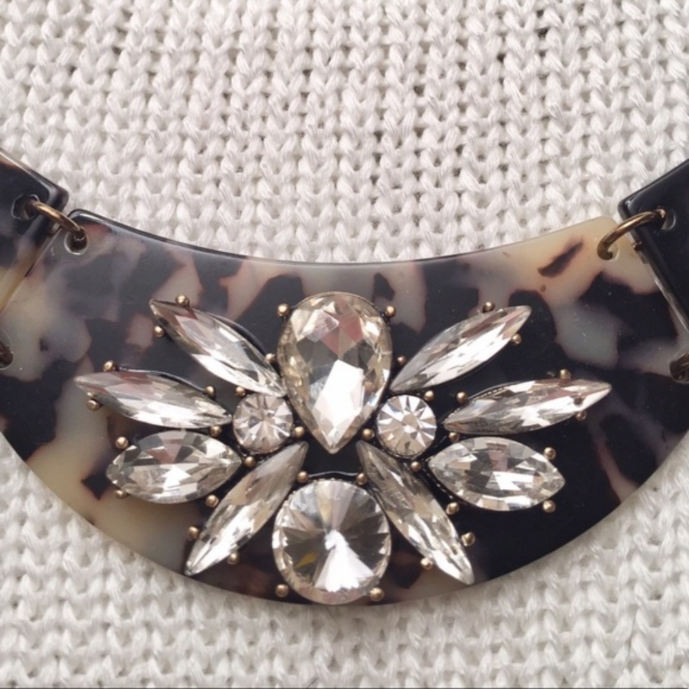 Tortoise Statement Necklace - image 2